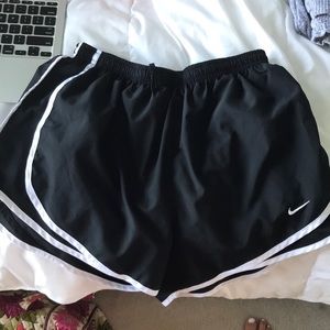 Black Nike Dry Fit Running Shorts
